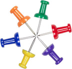JAM PAPER Colorful Push Pins - Image 3