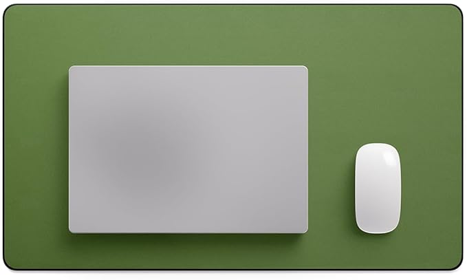 Jotsome Leather Desk Pad Mat, Non-Slip Desk Blotter Pad - Image 2