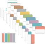ELII 500 PCS Tabs 2 Inch Book Tabs Sticky Index Tabs, Page Markers File Tabs by OfficeArtCraftsProducts