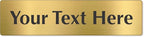 SmartSign Custom Brass Sign by SmartSign