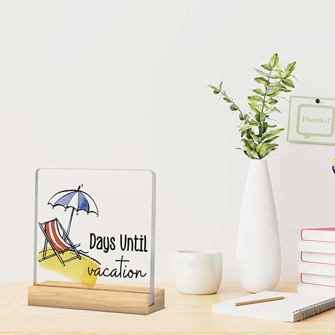 Funny Vacation Countdown Gifts for Women Men, Halloween Christmas Holiday Gifts - Image 5