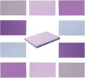 50 Sheets Small Colored Cardstock Paper 5 Colors Blank Flash Cards, 250 GSM by Topeen