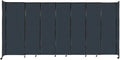 Versare Straightwall Sliding Portable Wall Partition | Freestanding Office by VERSARE