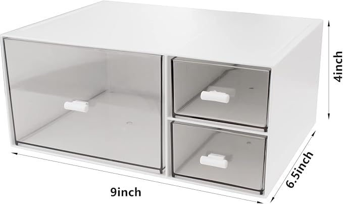 Desk Organizer Stackable Storage Drawers - Image 3