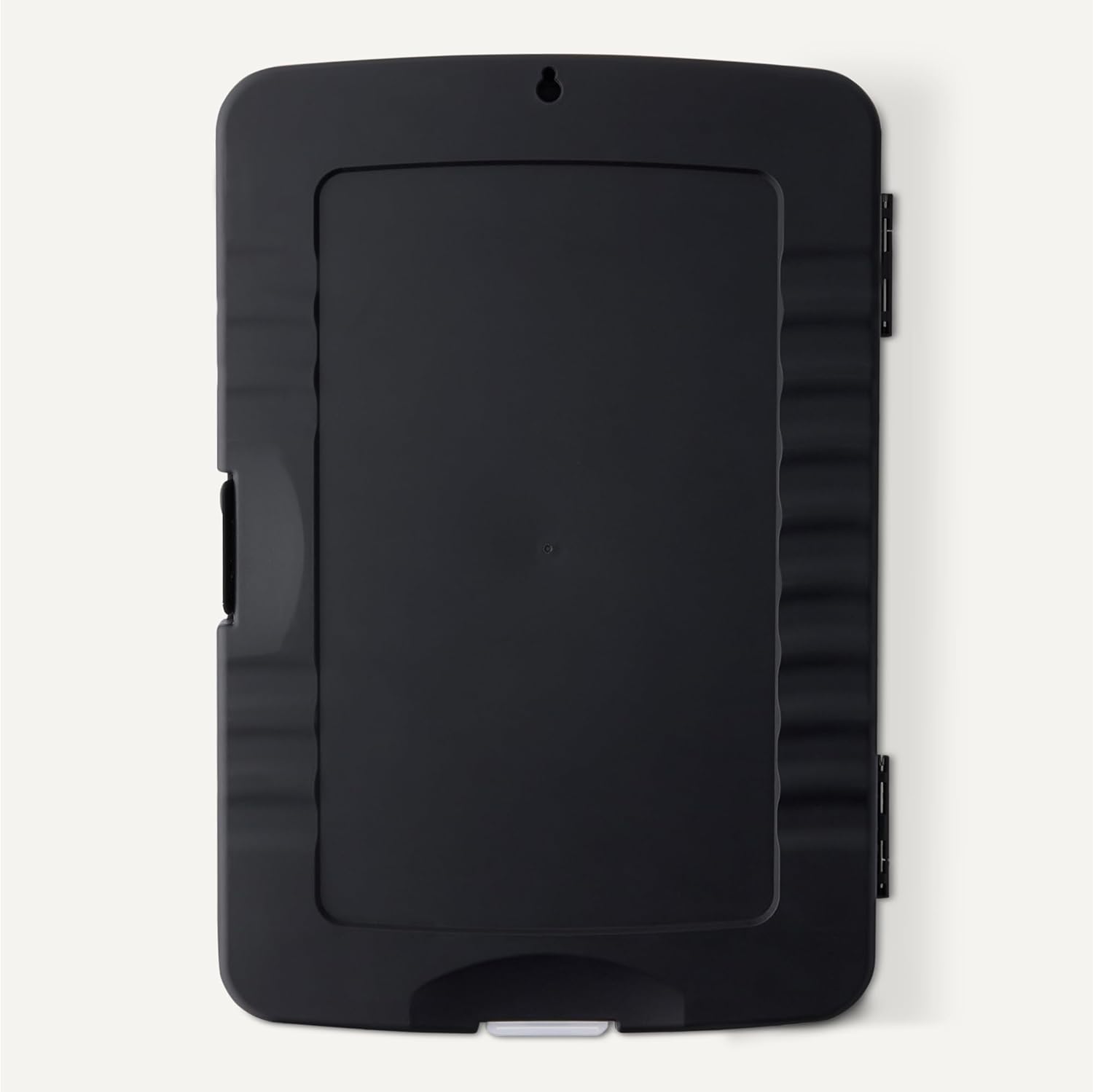 Amazon Basics High Capacity Nursing Clipboard with Storage and Pen Holder, 14.37 x 9.84 x 1.49 inches, Black