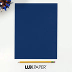 LUXPaper 8.5" x 11" Cardstock | Letter Size | Navy Blue | 100lb. Cover | 50 Qty - Image 7