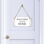 Signs ByLITA Spring Pastel Florals Personalized Hanging Wall or Door Sign | - Image 6