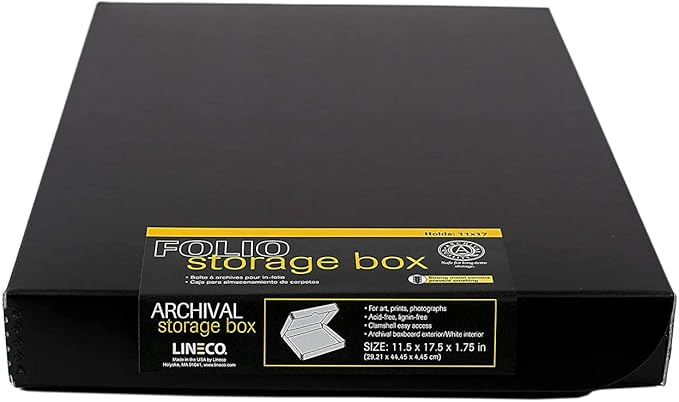 Lineco Folio Storage Box, Clamshell Design - Image 6
