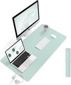 YSAGi Non-Slip Leather Desk Pad L Size, Waterproof Laptop Computer Desk by YSAGi