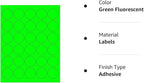 Pack of 100 Sheets, 8-1/2 x 11" Fluorescent Labels - Image 7