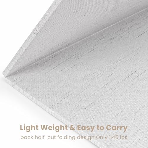 Lightomorrow Bulletin Board 36 x 24 inches, 3' x 2' Linen Board for W...