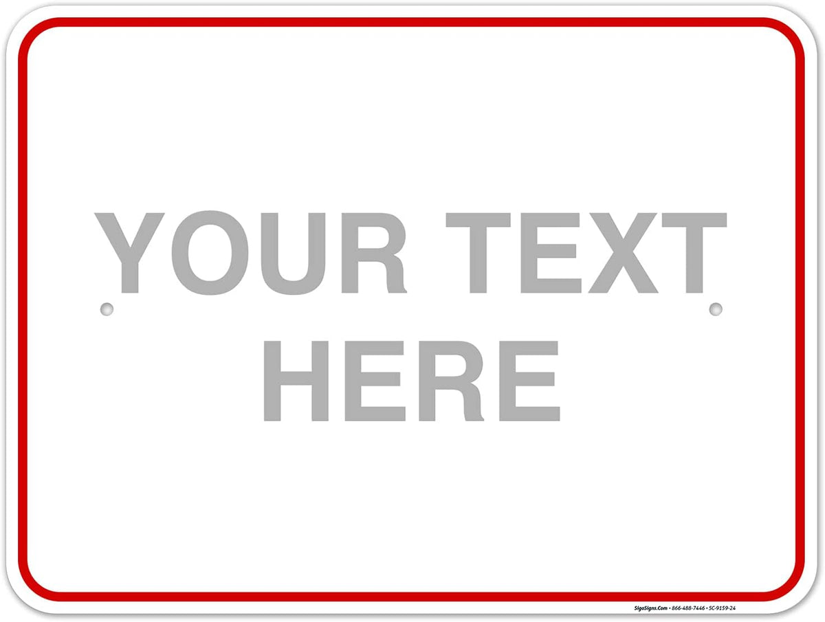 Custom Sign, Personalized Metal Signs, Customize