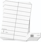 OfficeGear Shelf Edge Barcode Price Ticket Labels 18-up 30x105mm Custom by OfficeGear