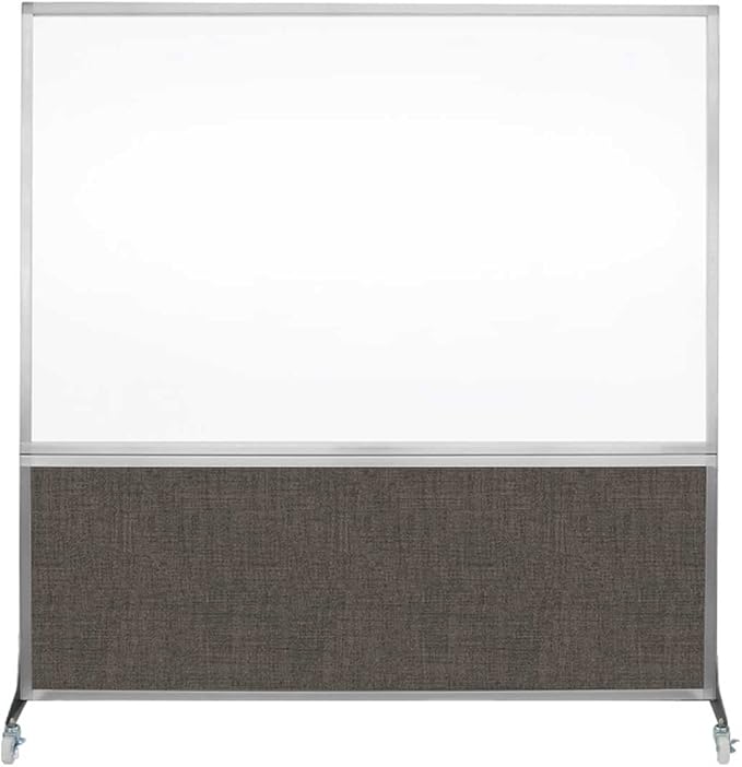 DivideWrite Mobile Whiteboard | Double Sided Dry Erase Board | Portable Office by VERSARE