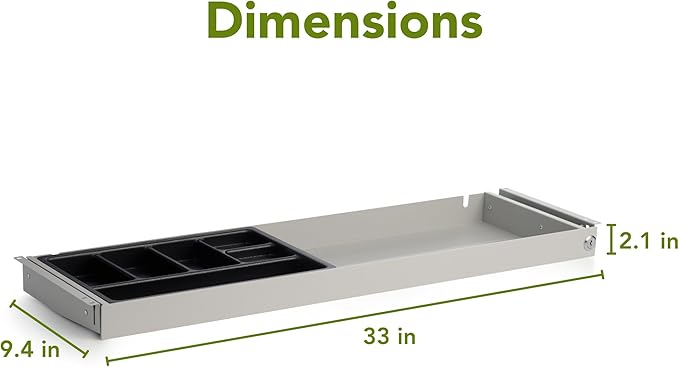PERFECT POSTURE Under Desk Storage Drawer - Image 2