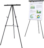 Lightweight Aluminum Flip-Chart Presentation Easel, 70 Inches by Audio-VisualDirect