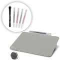 TOWON Small Glass Dry Erase Board, Desk White Board by TOWON