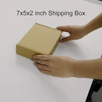 PHAREGE 7x5x2 inch Shipping Boxes Bulk 25 Pack Brown, Tab Lock Tuck Top Mailer - Image 7