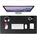 PU Leather Desk Pad Protector Gaming Mouse Pad Non Slip Desk Mat by Unknown