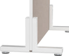 Bush Business Furniture 24W x 55H Freestanding Privacy Screen in Warm Beige - Image 4