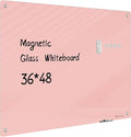Magnetic Glass Whiteboard by Unknown