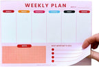 Weekly Planner Notepad – Tear-Off Weekly to do List Notepad, Weekl y Desk by Simple+Purposeful+Living