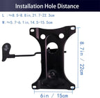 Gjpwyfdc Gaming Chair Tilt Mechanism Replacement, Heavy Duty 6'' X 8.7''- - Image 2