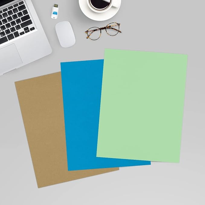 LUXPaper 8.5" x 11" Paper | Letter Size | Pastel Green | 60lb. Text | 500 Qty - Image 6