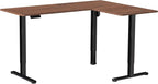 VIVO Electric Corner 63 x 47 inch L-Shaped Standing Desk, Memory Height - Image 9