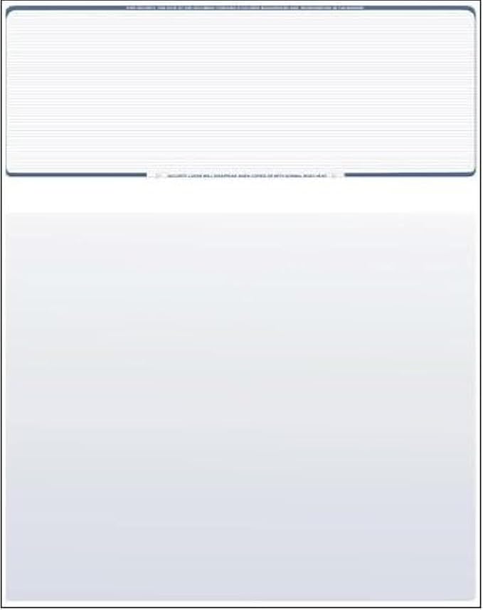 Compuchecks Check on Top Blank Check Paper by Compuchecks