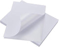 BESTEASY Sticker Paper 8.5" x 11" Full Sheet Label Stickers by BESTEASYLABELPRINTER