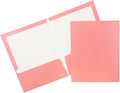 JAM PAPER Laminated Two Pocket Glossy School Folders by JAMPaper