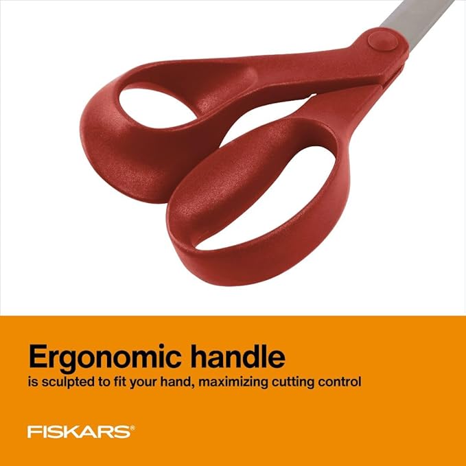 Fiskars All-Purpose Left-Handed Scissors, Gifts - Image 4