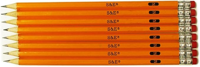 S & E TEACHER'S EDITION Woodcased #2 Pencils, Pre-sharpened, Back to school - Image 2