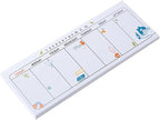 Weekly Organizer Long Strip Planner Notebook Pads Random Patterns by ljhnba