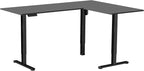 VIVO Electric Corner 63 x 55 inch L-Shaped Standing Desk, Memory Height - Image 9
