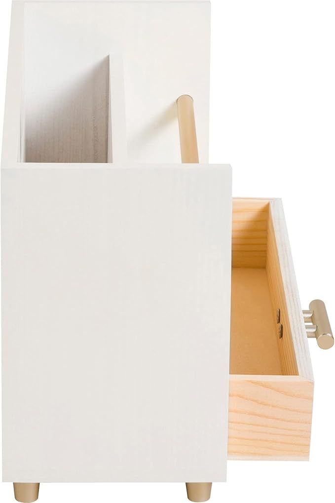 U Brands Juliet Letter Sorter, Office Supplies, Off-White and Gold - Image 5