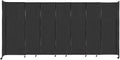 Versare Straightwall Sliding Portable Wall Partition | Freestanding Office by VERSARE