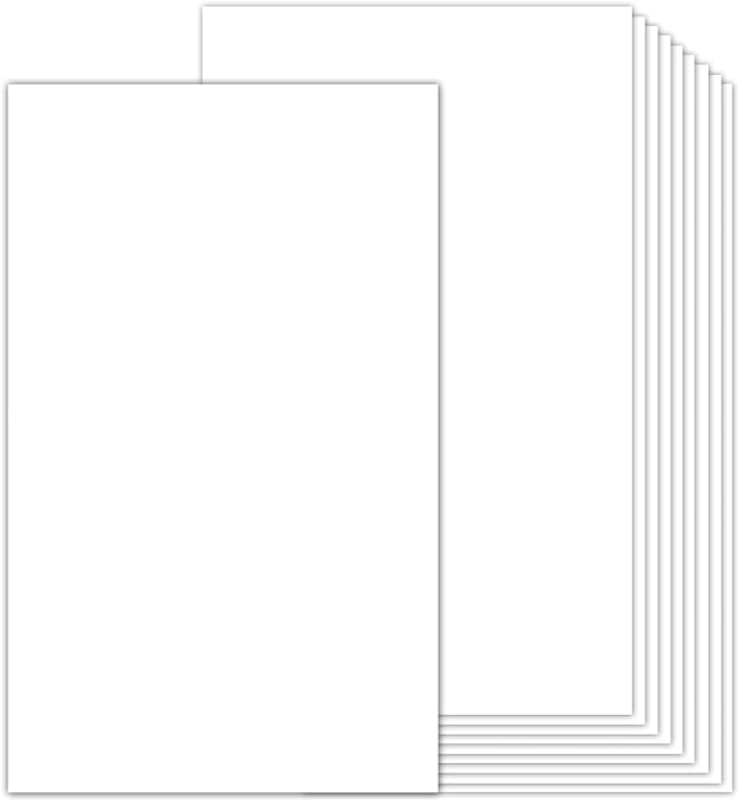 White Cardstock 8.5x14 Thick Paper 100 Sheets, Goefun 65lb Heavyweight Legal by Goefun
