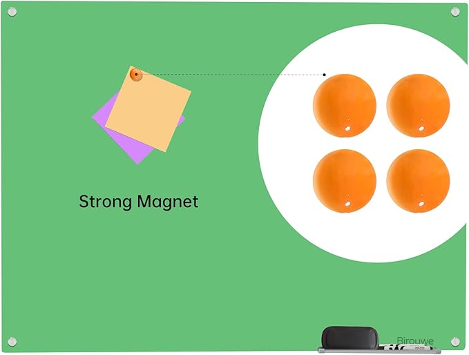 Magnetic Glass Dry Erase Board - Image 5
