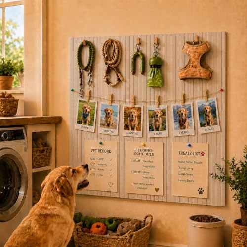 48" x 36" Large Felt Bulletin Board Tiles 12 Pack Corkboard Taupe