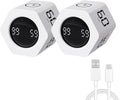 Productivity Timer Flip Gravity Sensor Cube Timer Countdown & Countup, Mute & by LUCKYTIME
