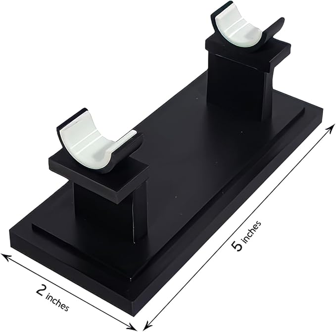 Fountain Pen Holder for Desk | Vintage Acrylic & Metal Organizer Stand | Pencil - Image 5