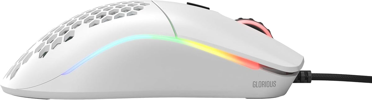 Glorious Model O Wired Gaming Mouse 67g Superlight Honeycomb Design, RGB, Pix...