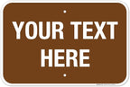 Custom Sign, Personalized Metal Signs, Customize by SigoSigns