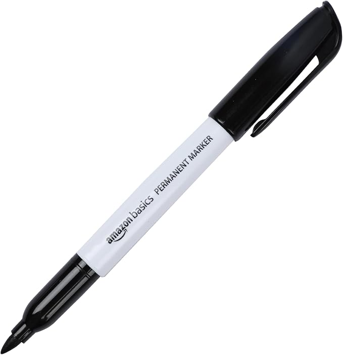 Amazon Basics Fine Tip Point Permanent Markers - Image 2