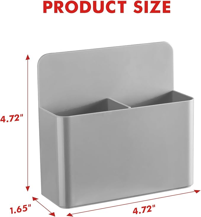 BEYGORM 2 Pack Plastic Magnetic Pen Holder - Image 2