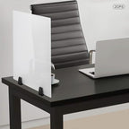 2 Pack Desk Privacy Panels & Dividers, 24 * 18" Frosted Acrylic Desk Partition - Image 7