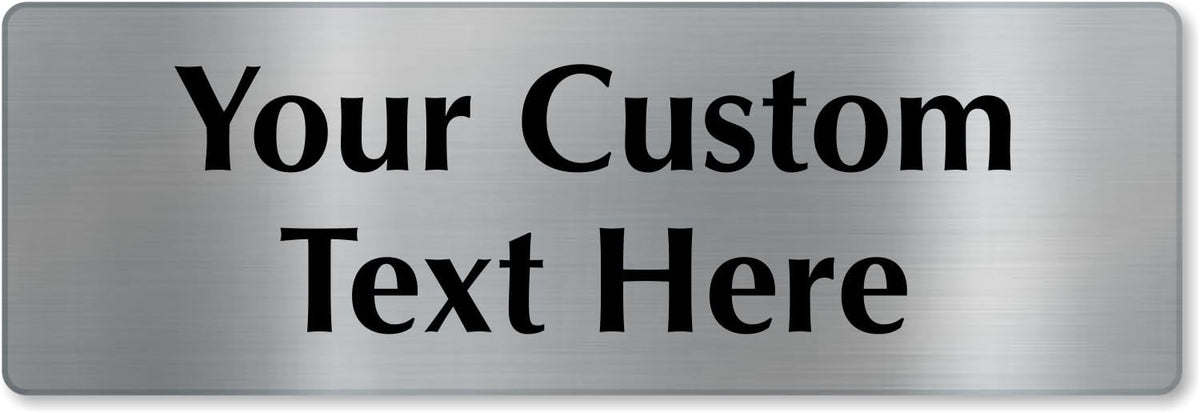 SmartSign Custom Steel Sign