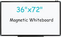 XIWODE Large 36x72 Inch Magnetic Dry Erase Whiteboard，Black Aluminum Frame by XIWODE